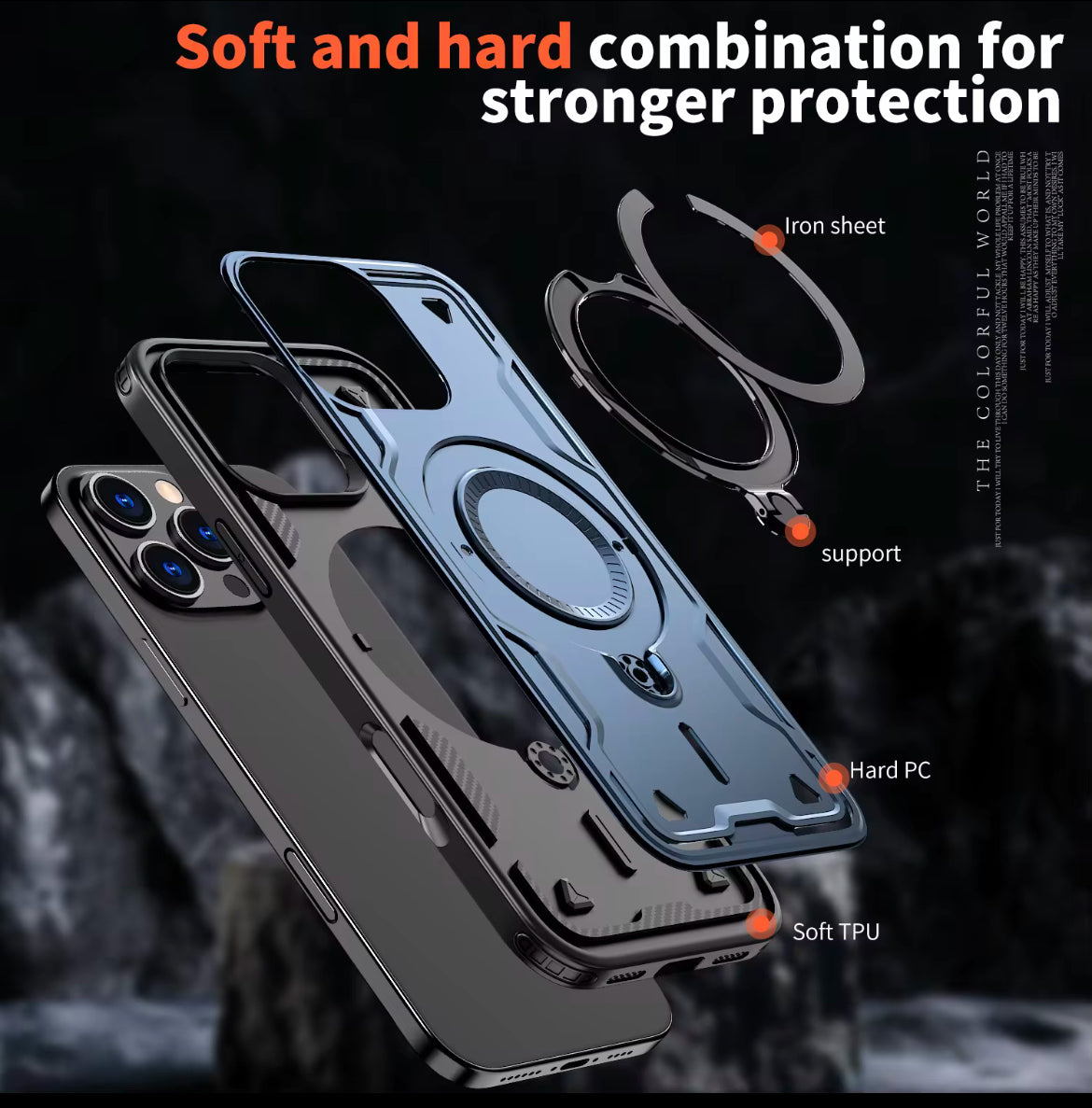 Magnetic Stand Phone Case