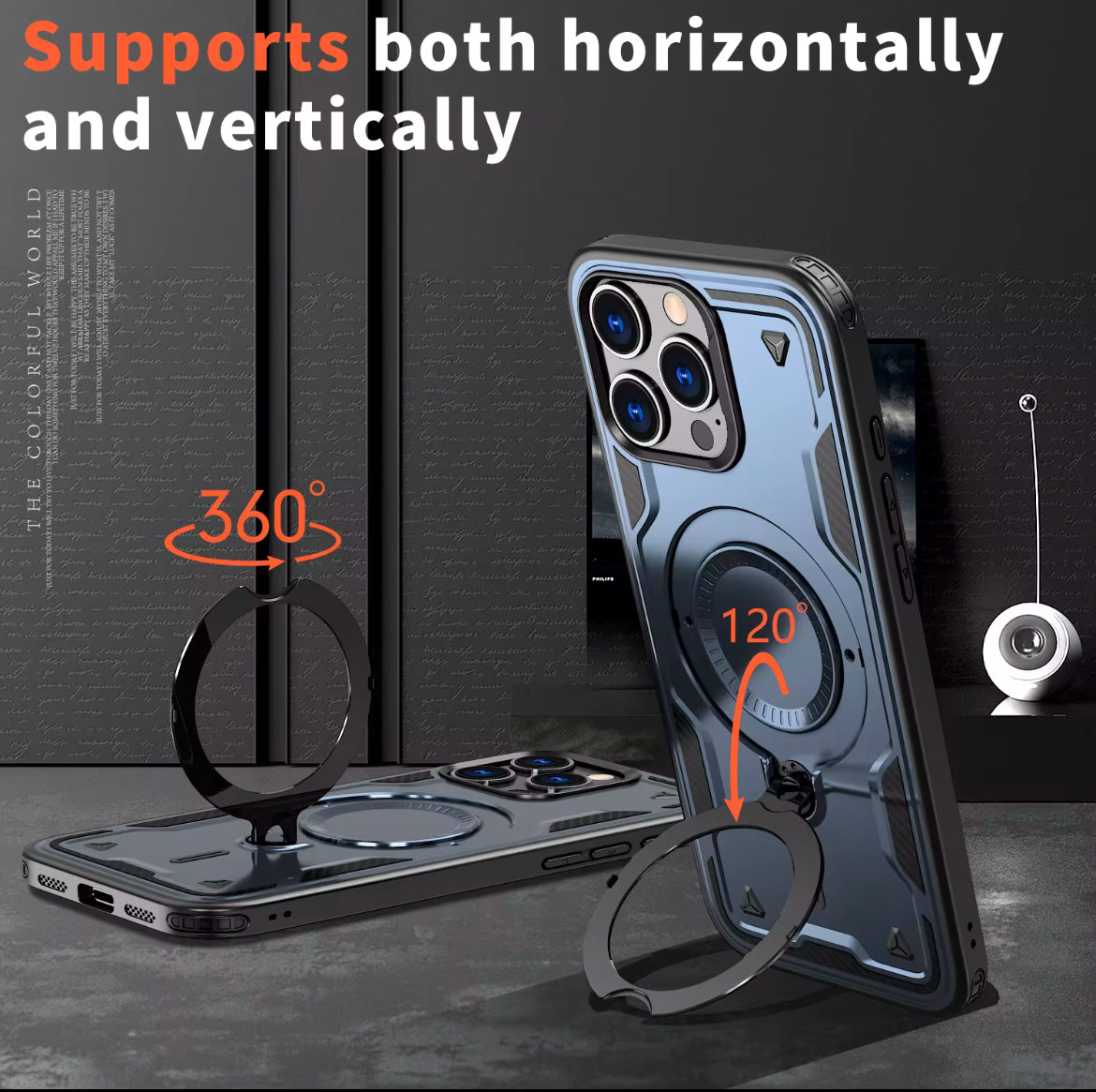 Magnetic Stand Phone Case